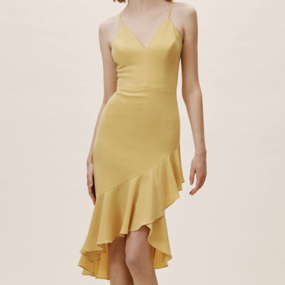 Dress the population yellow dress